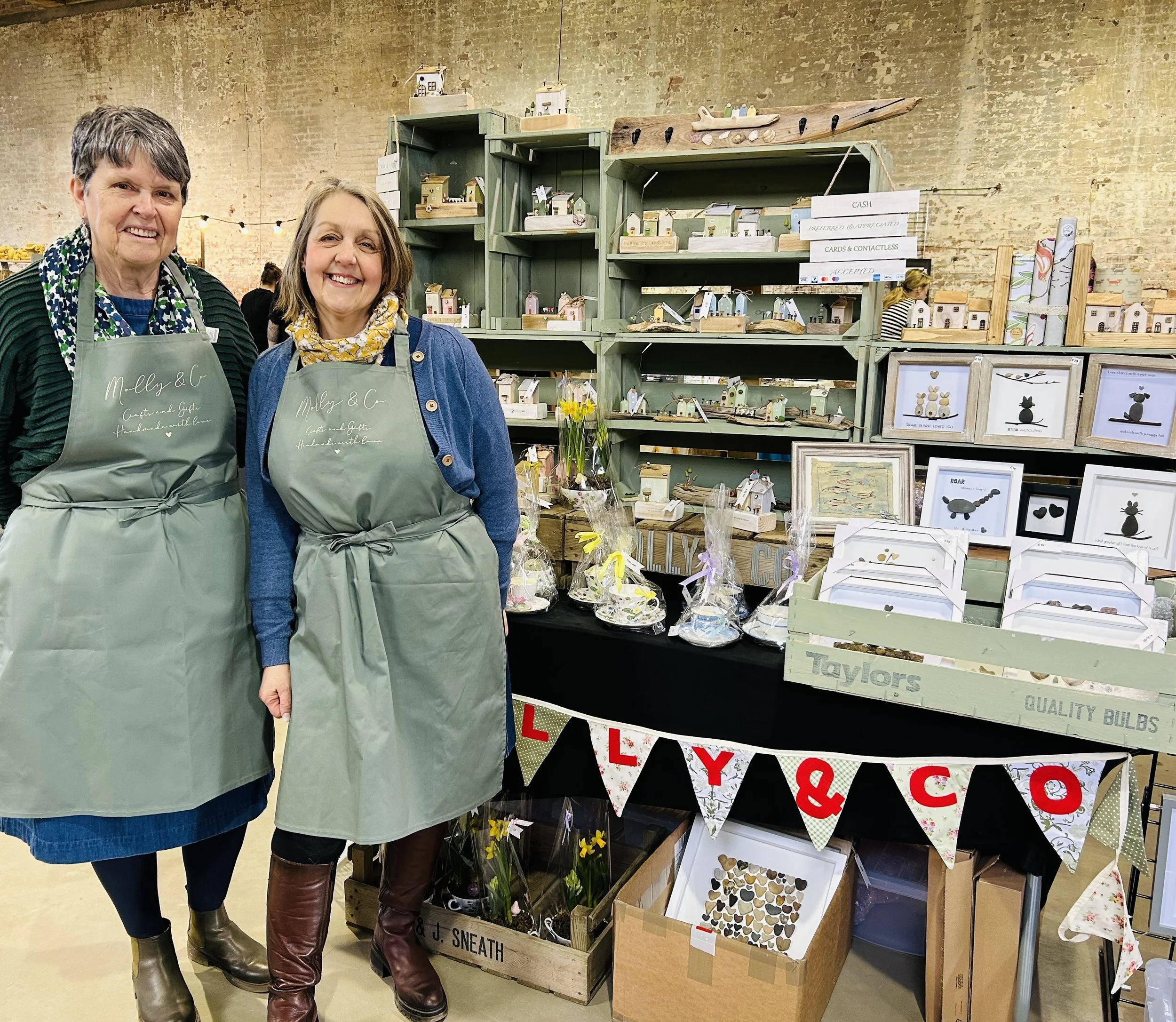 New Aprons, trying to be more corporate!