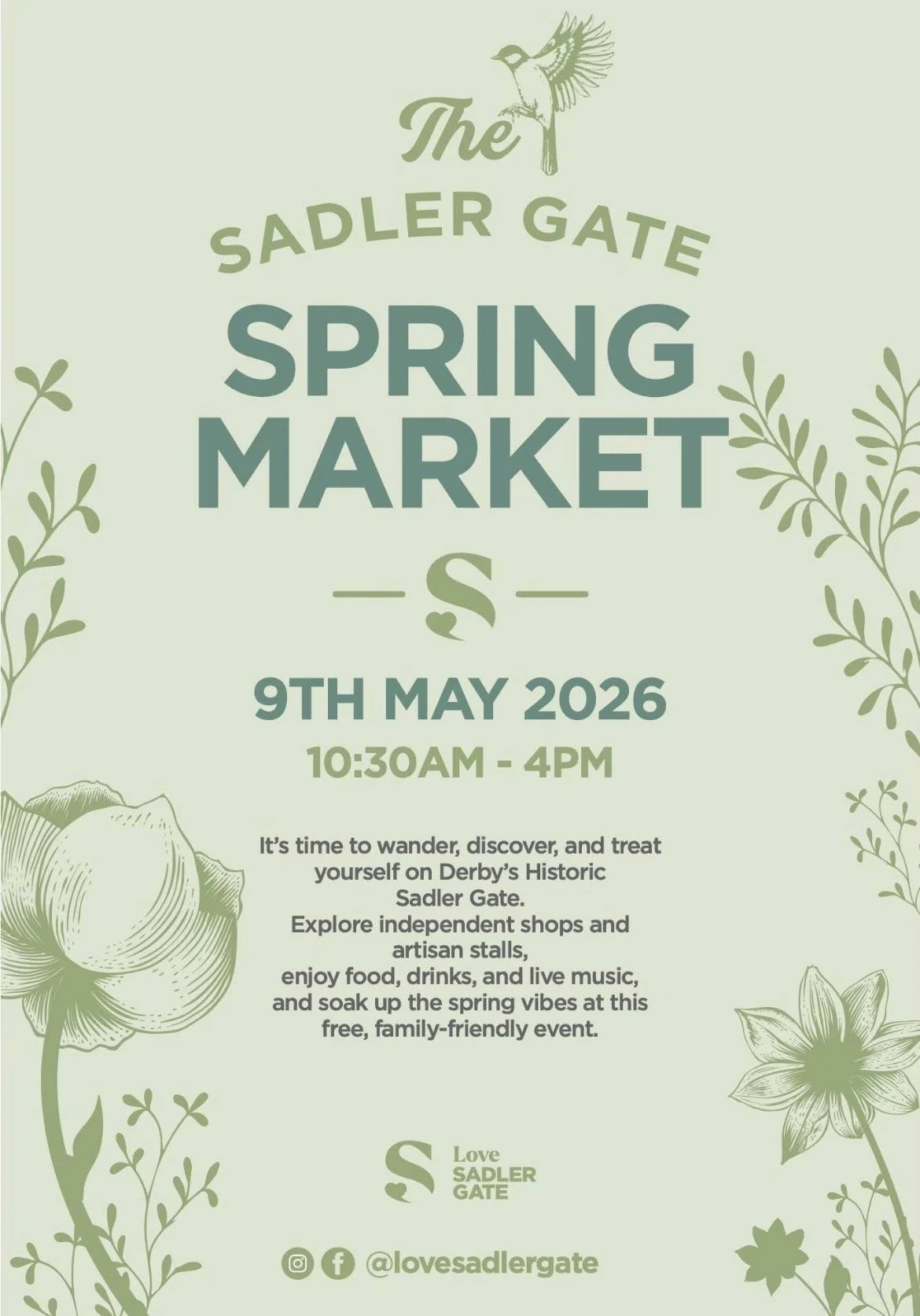 Love Sadler Gate Derby