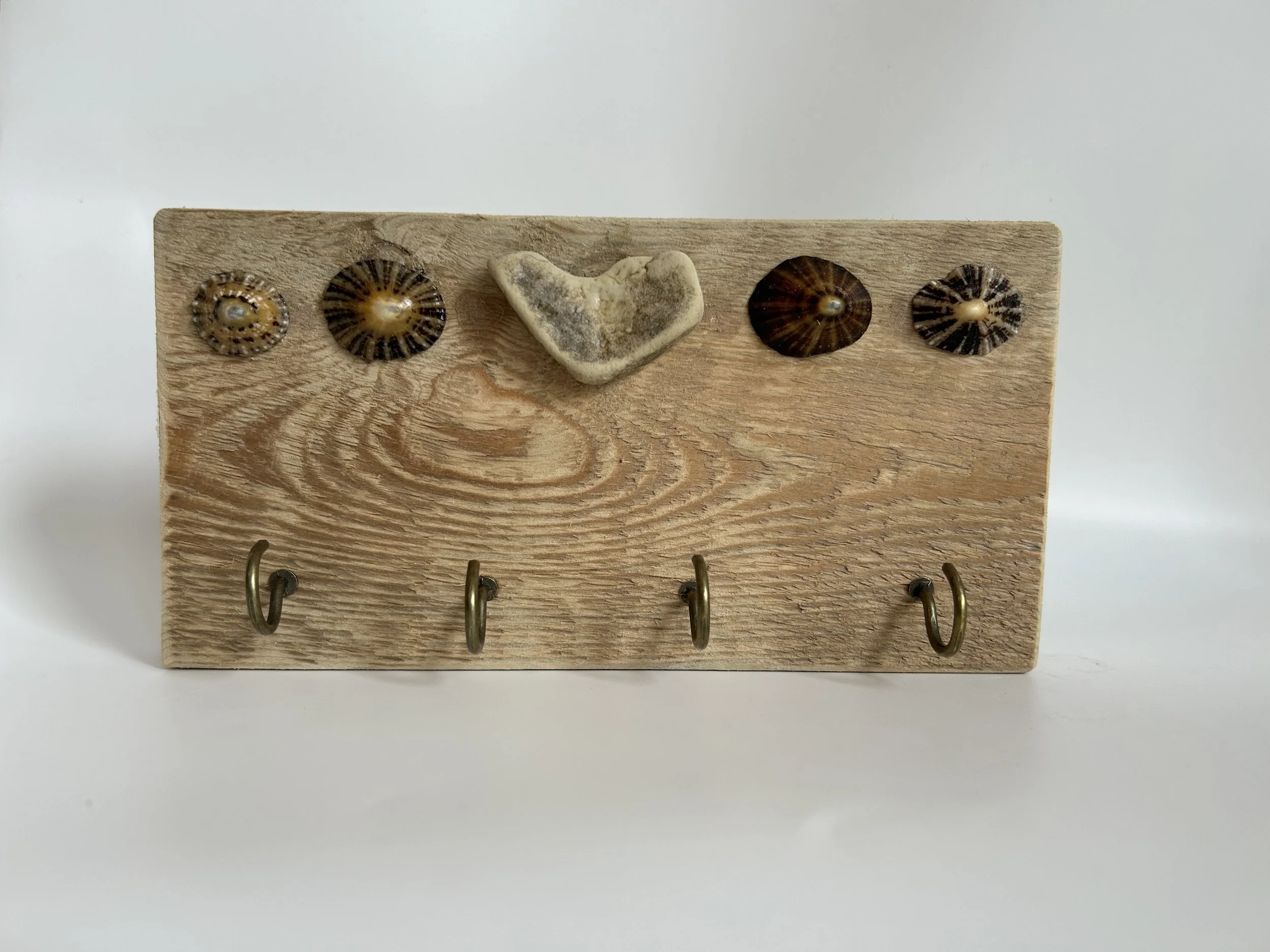 Seashells & Heart Stone