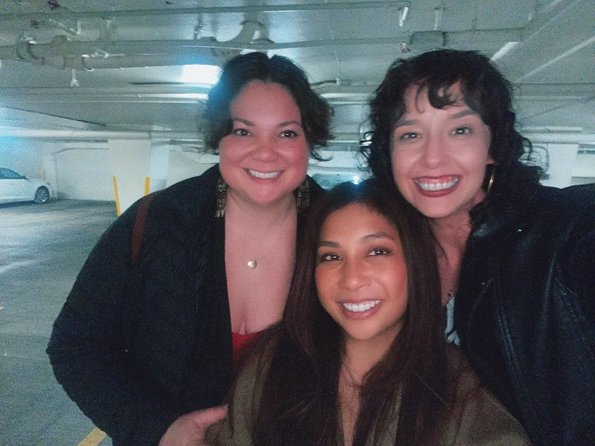 We rarely take photos when we&rsquo;re together and of course, the one time we do, it&rsquo;s in a garage. 😆 Grateful for my sisters who&rsquo;ve seen me through my spiritual growth, my mistakes, and every season in between.

Here&rsquo;s to @falcoc