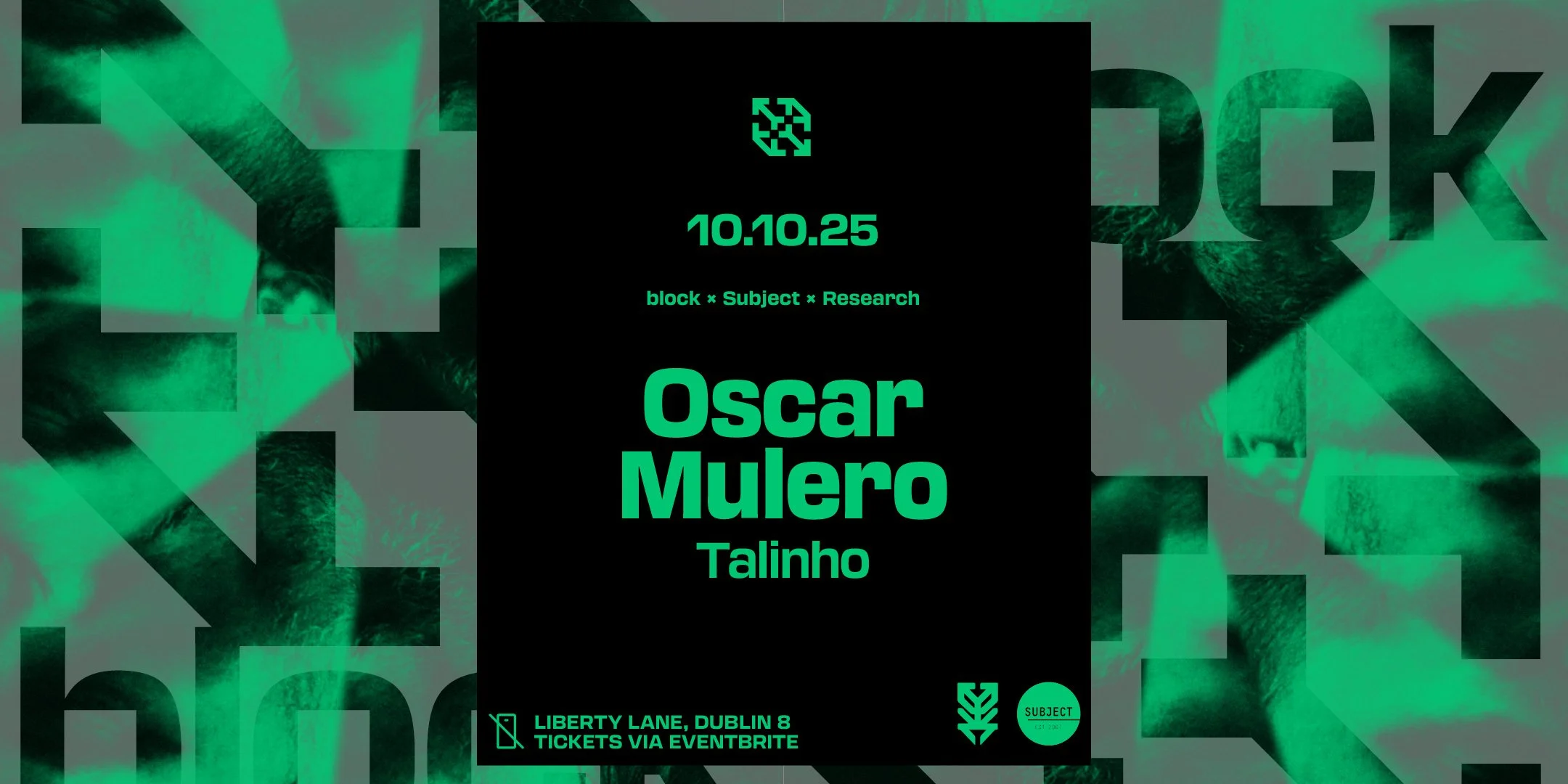 block x Subject x Research. Oscar Mulero