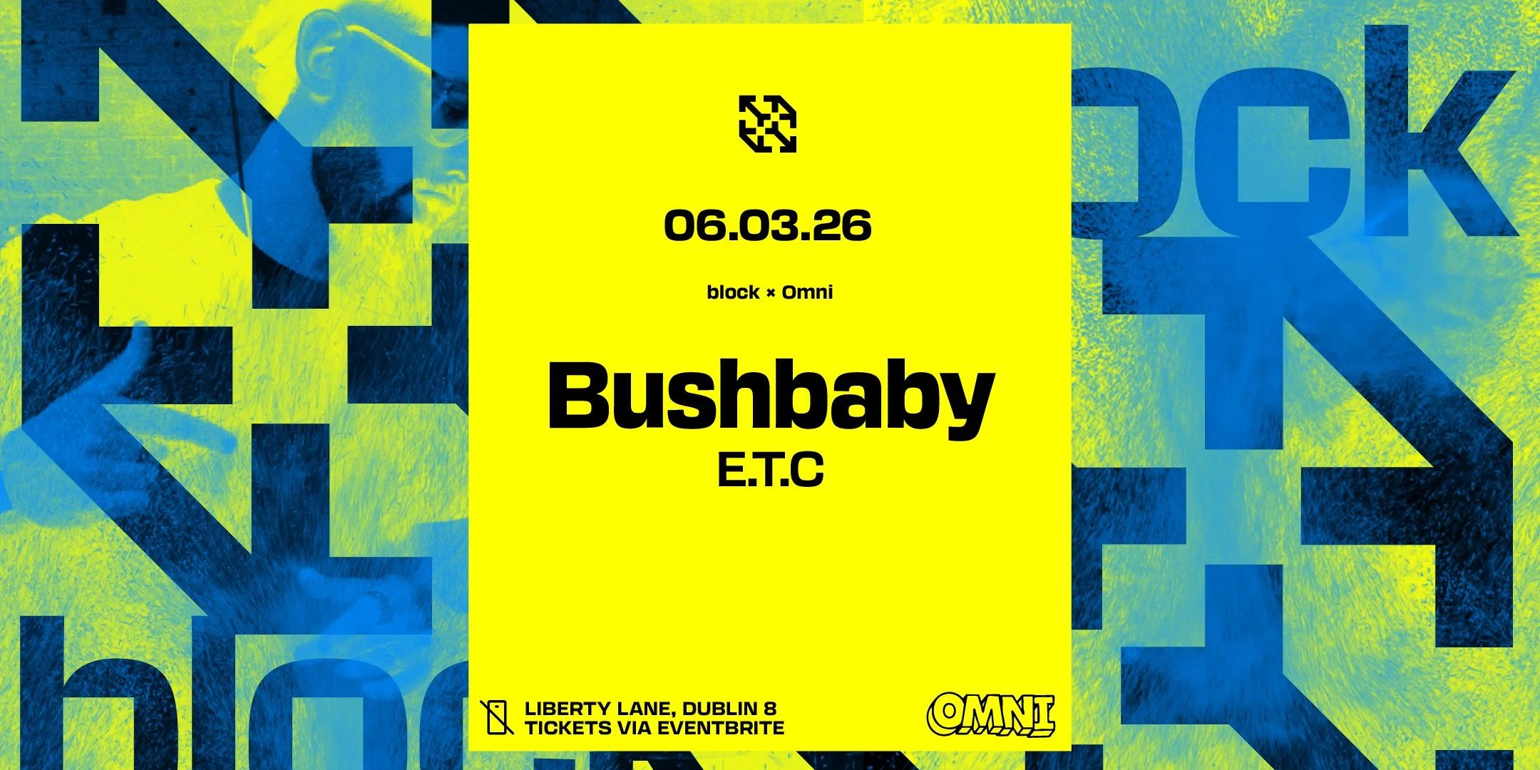 block x omni: Bushbaby