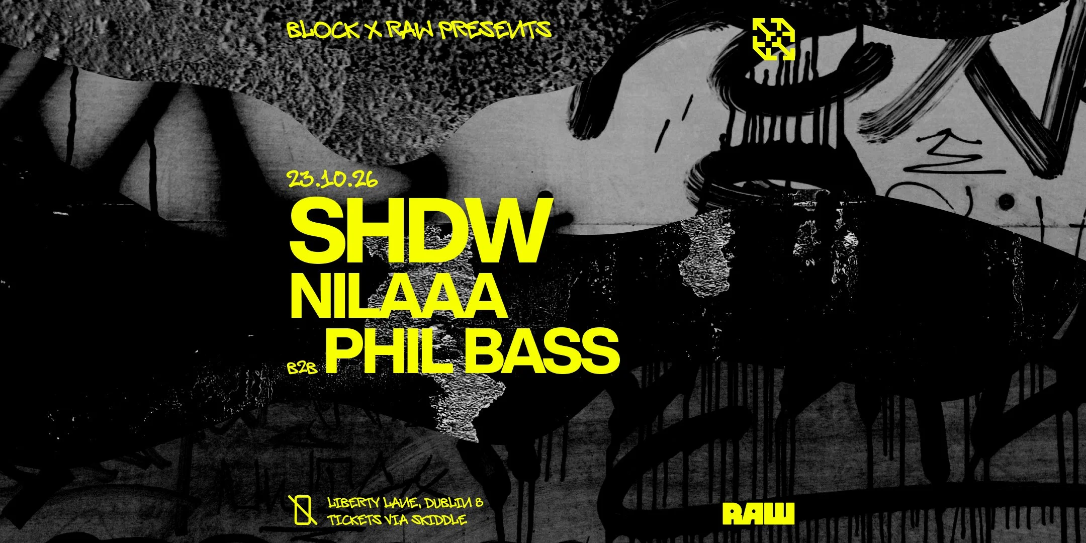block x Raw: SHDW
