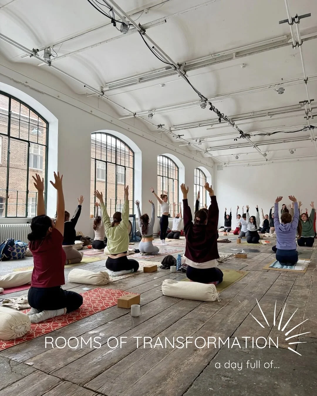 Wow &uuml;ber eine Woche ist es schon her: Rooms of Transformation, unser erstes Day Retreat im WUK ✨ 
Es war wirklich zauberhaft und wir sind immer noch tief ber&uuml;hrt von diesem Tag. Die Energie, die sich in diesem Raum aufgebaut hat war einziga