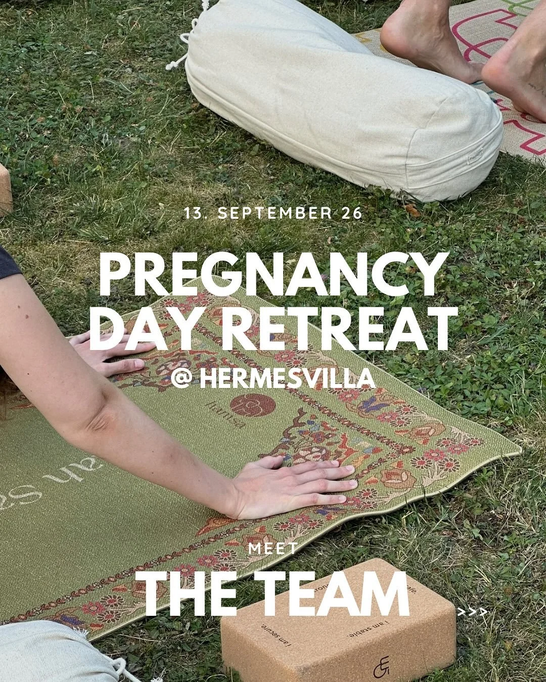 Wow, diese Woche Sonntag ist es schon soweit: unser erstes Pregnancy Day Retreat 🤰🤩
Heute gibt&rsquo;s deswegen noch eine kleine Vorstellung von unserem Mommies-to-be-Team 🙌

Wir freuen uns schon so sehr auf alle wundervollen Frauen, die wir am So