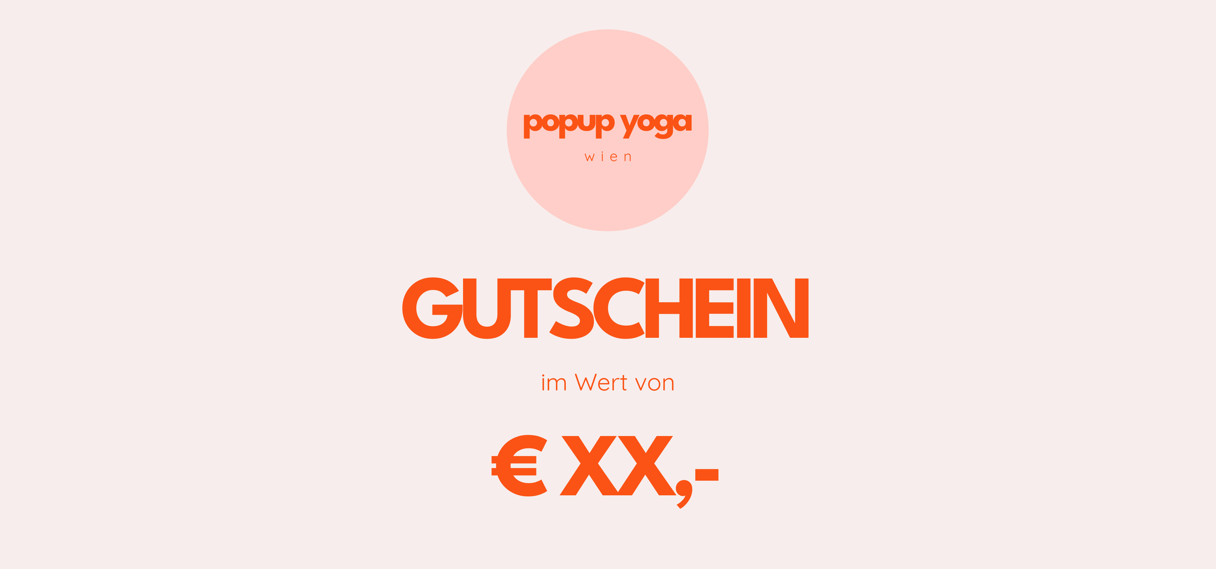 Pop Up Yoga Wien Gutschein