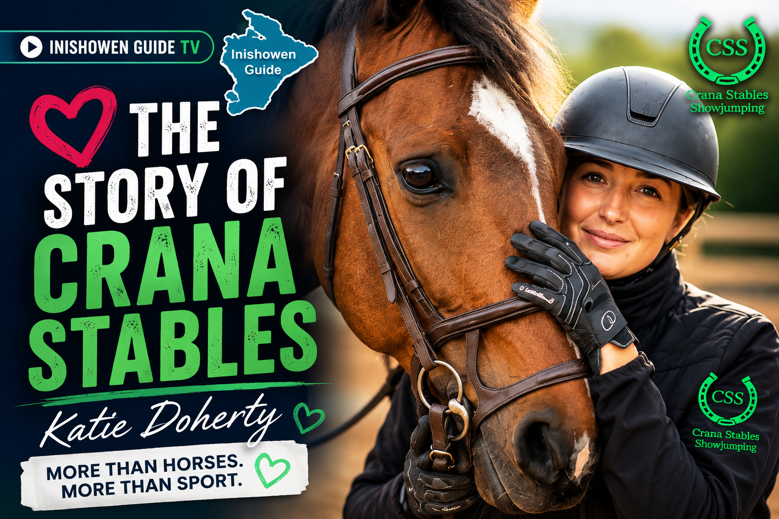 The story of Crana Stables and one girls love for horses - Click on image to watch video!