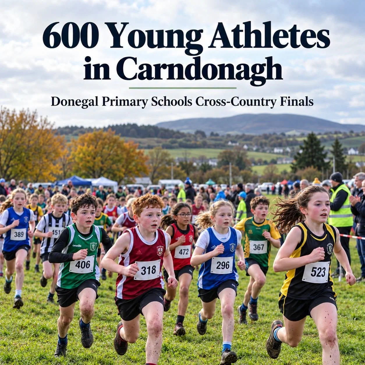 600 Young Athletes in Carndonagh