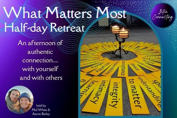 half-day retreat - What Matters Most