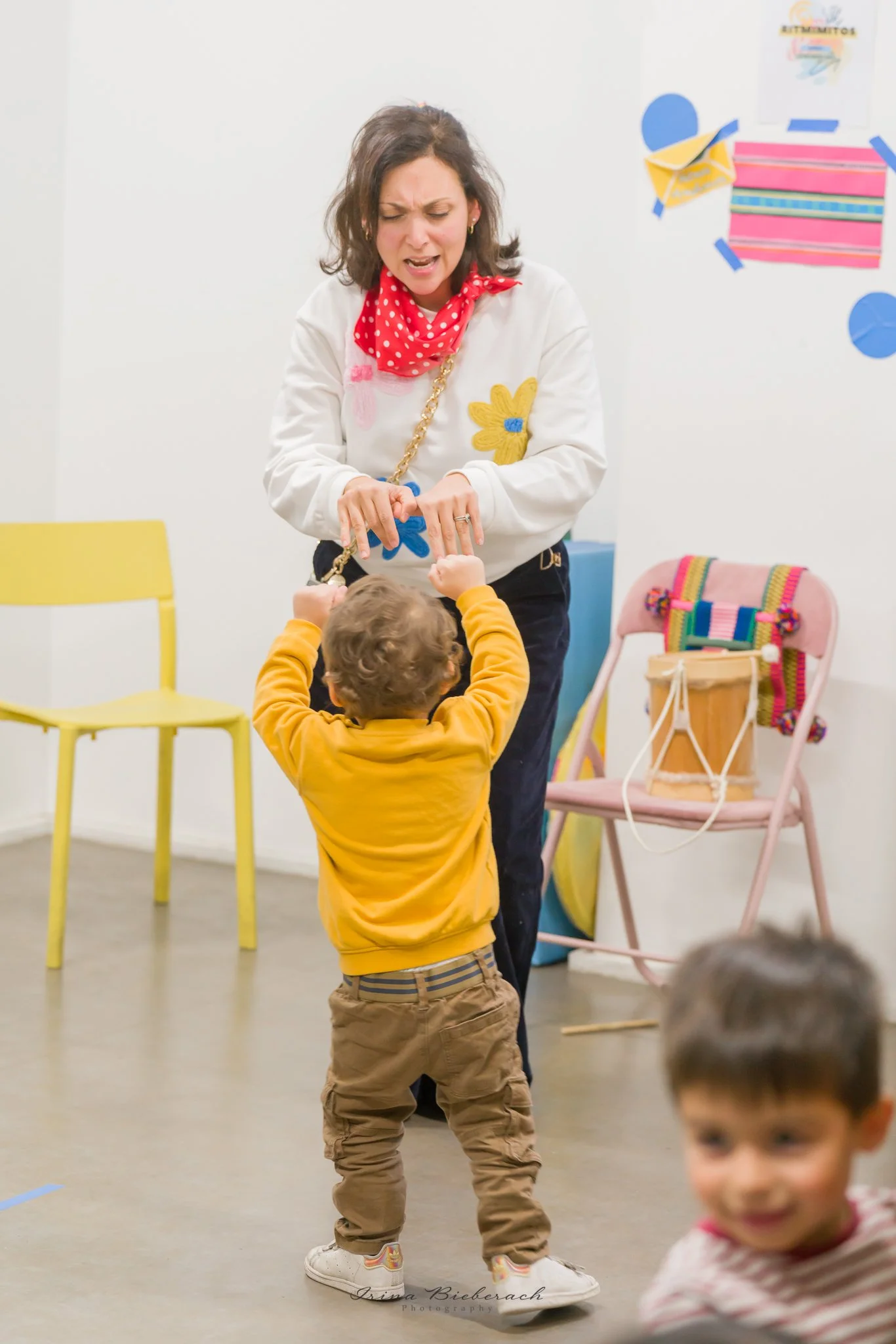 Activité pour enfants dans un festival à Paris