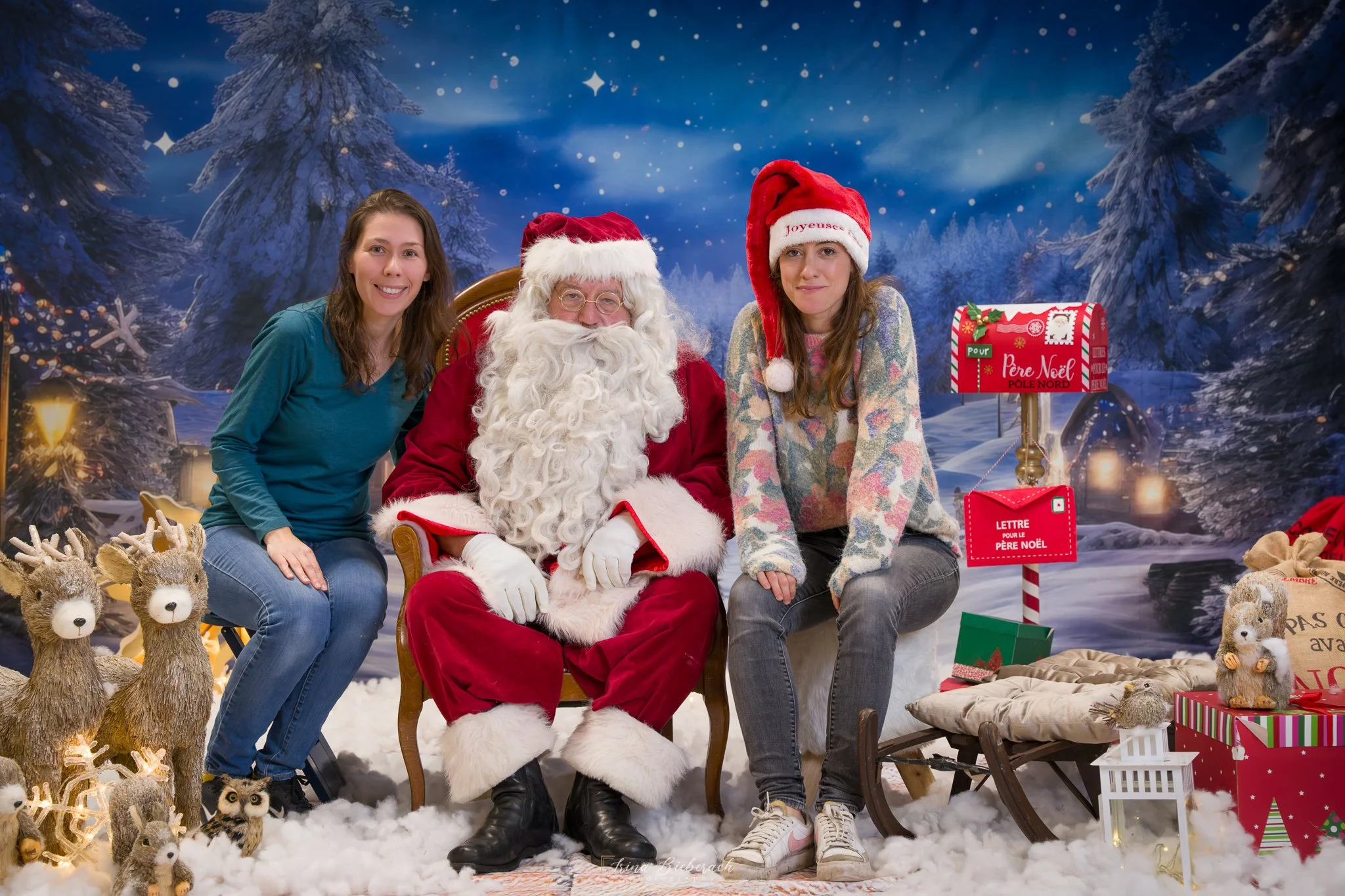 Studio Photo de Noël en entreprise à Paris par Irina Bieberach Photographie
