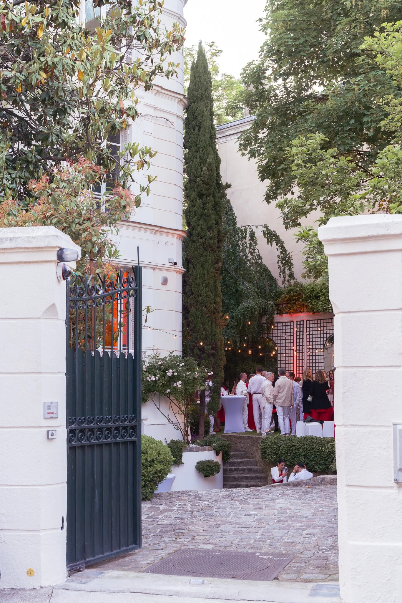 Fête d’anniversaire de jardin de 50 ans à Paris