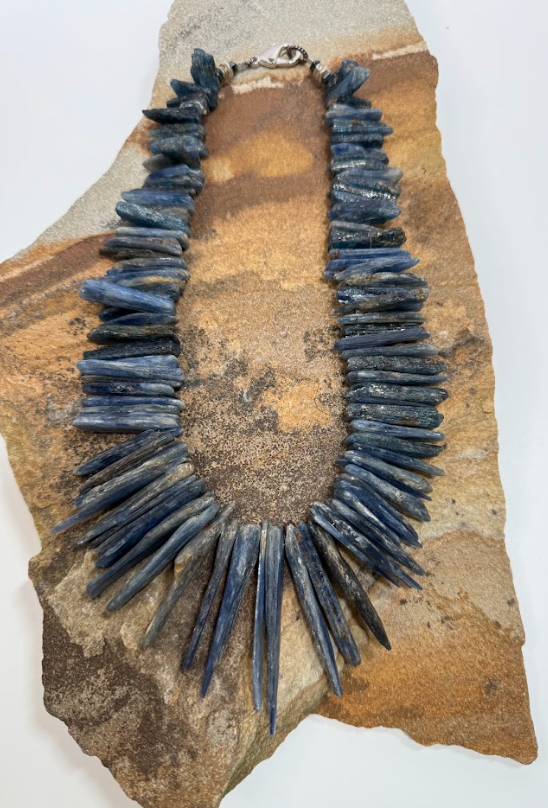 Blue Kyanite Necklace