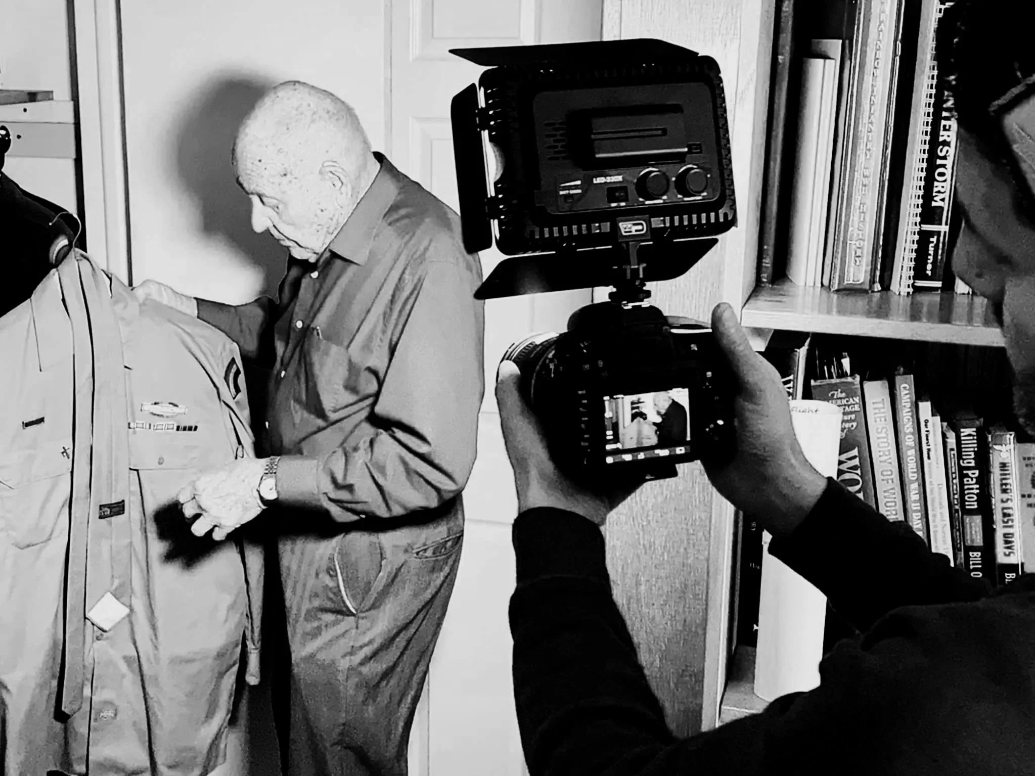 Meeting PFC Lockered “Bud” Gahs