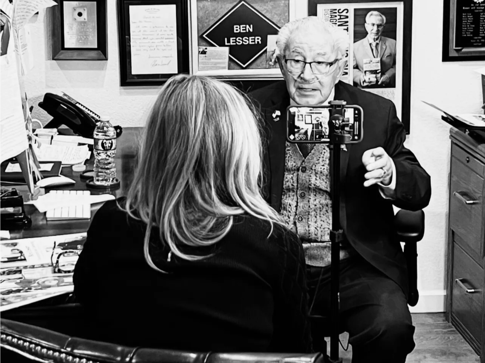 Ben Lesser, Dachau Survivor: The Day His Life Began Again