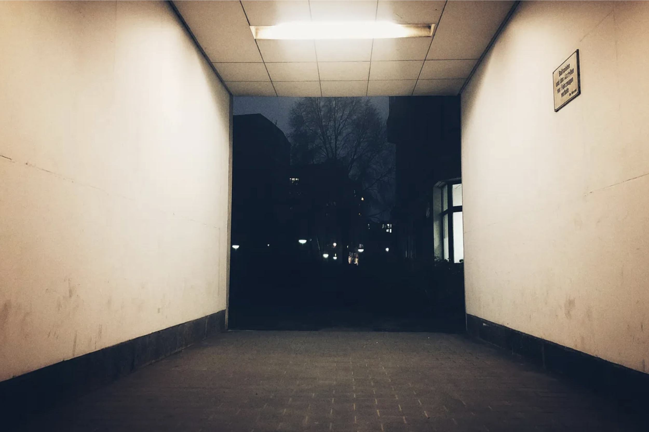 Wilhelmstrasse in Berlin, where the Reich Chancellory once stood and the site where Hitler died in 1945.