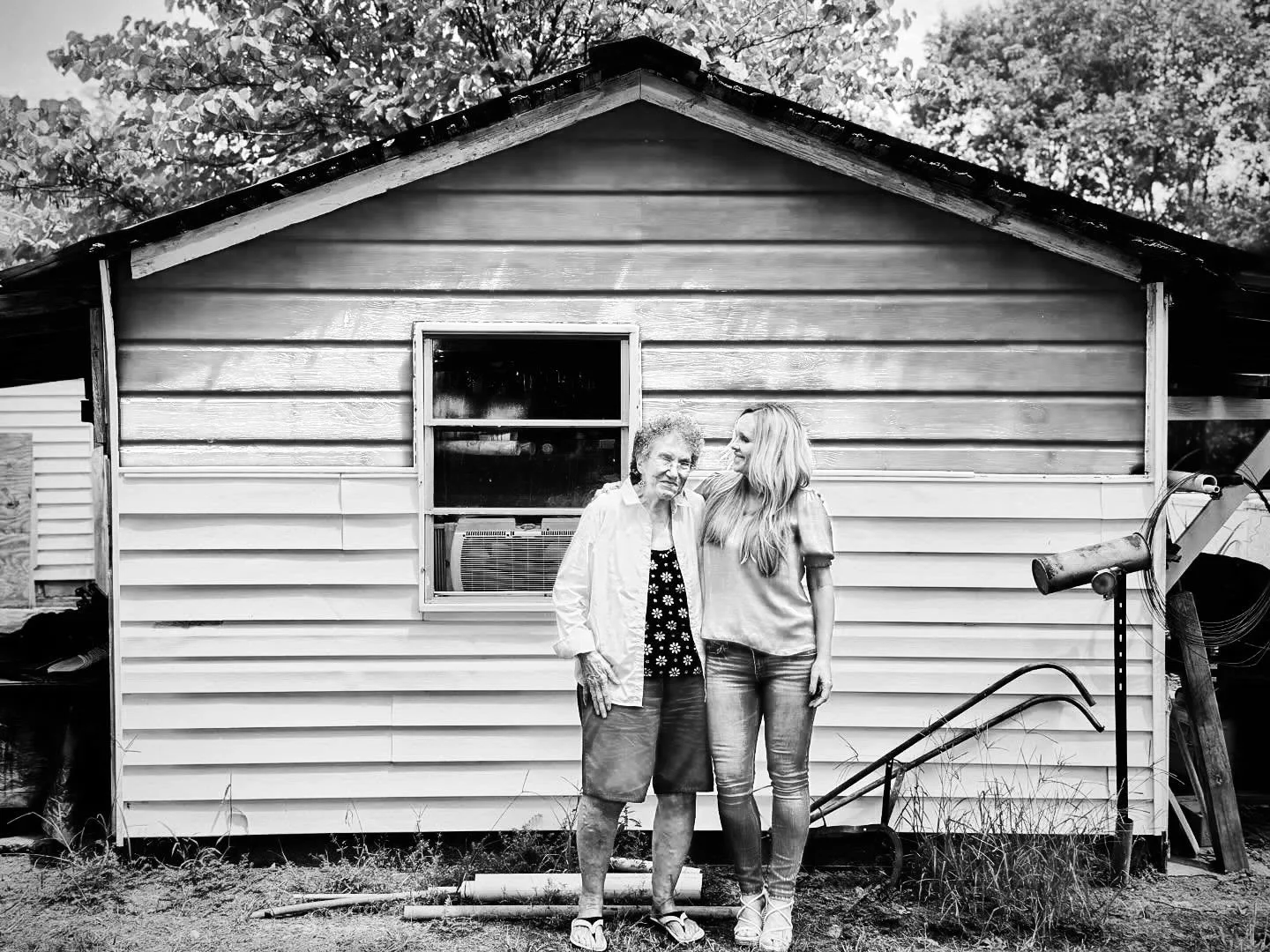 The Old Camp Gruber Shower House