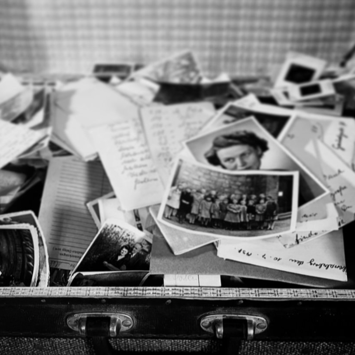 Historian Erin Faith Allen specializes in tracing war stories and can read and translate Sutterlin, the old German handwriting.