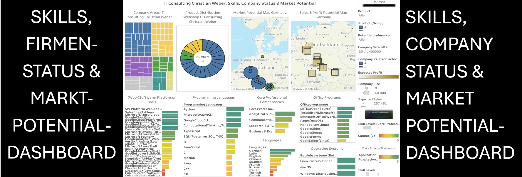 Preview-Button der Unterseite "SKILLS, FIRMEN-STATUS & MARKT-POTENTIAL-DASHBOARD".