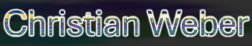 Firmenname IT Consulting Christian Weber mit Füllung der 5 verschiedenen Firmenbereiche sowie entsprechende Hintergrundeinfärbung mit Farbcodierung in Bereich-Fokus-Gewichtung