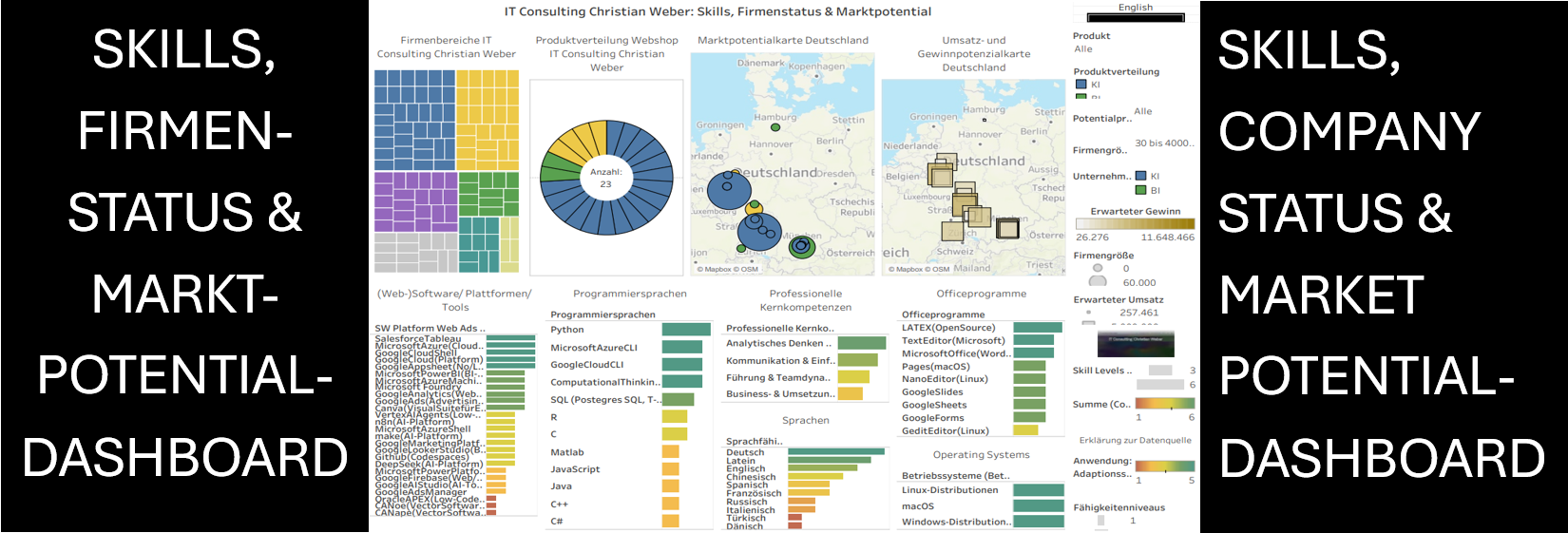 Previewbutton für die Unterseite 'SKILLS, FIRMEN-STATUS & MARKT-POTENTIAL-DASHBOARD'.