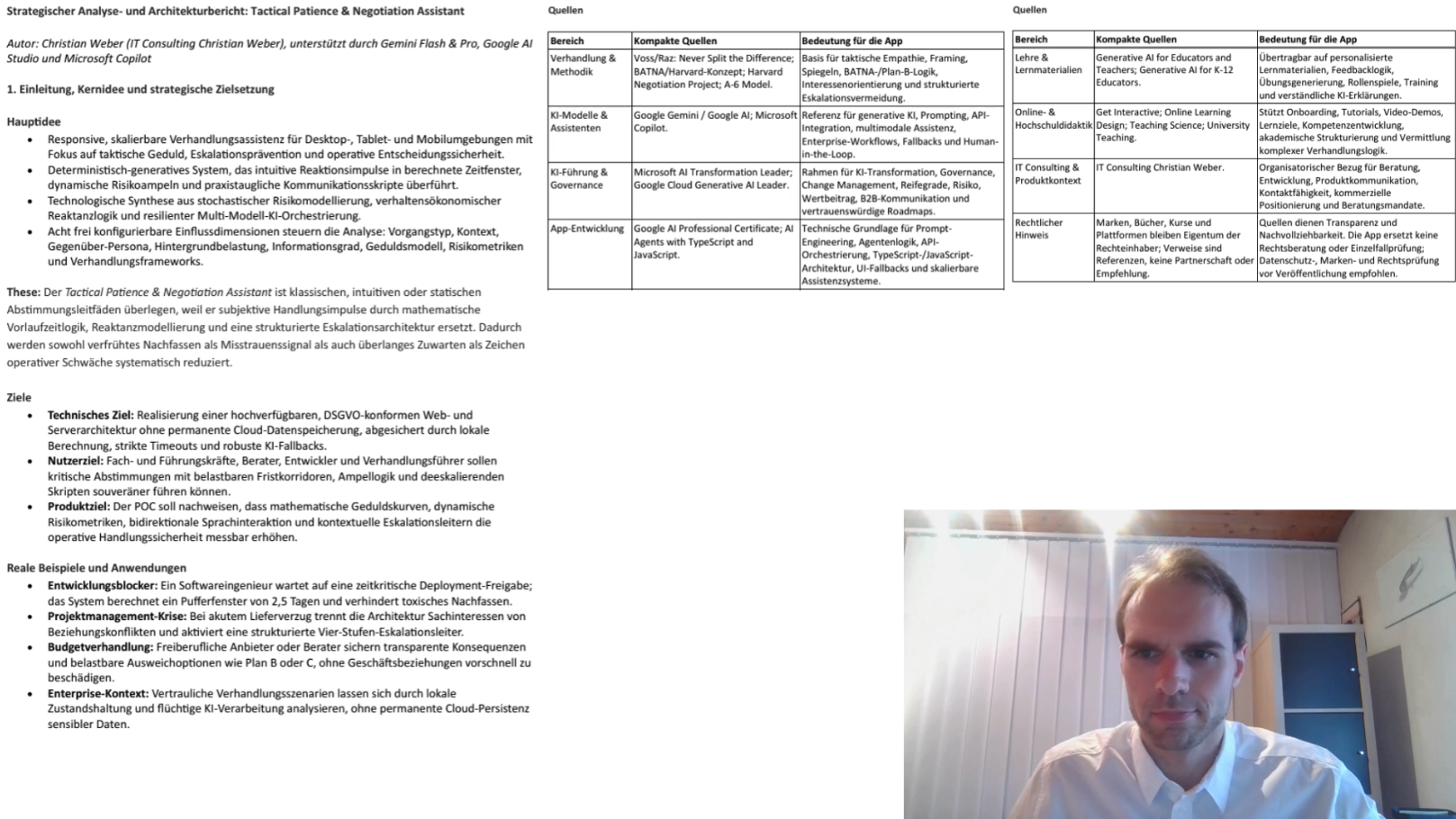 Previewbutton "Projekt Tactical Patience & Negotiation Assistant (de/en) (POC)".