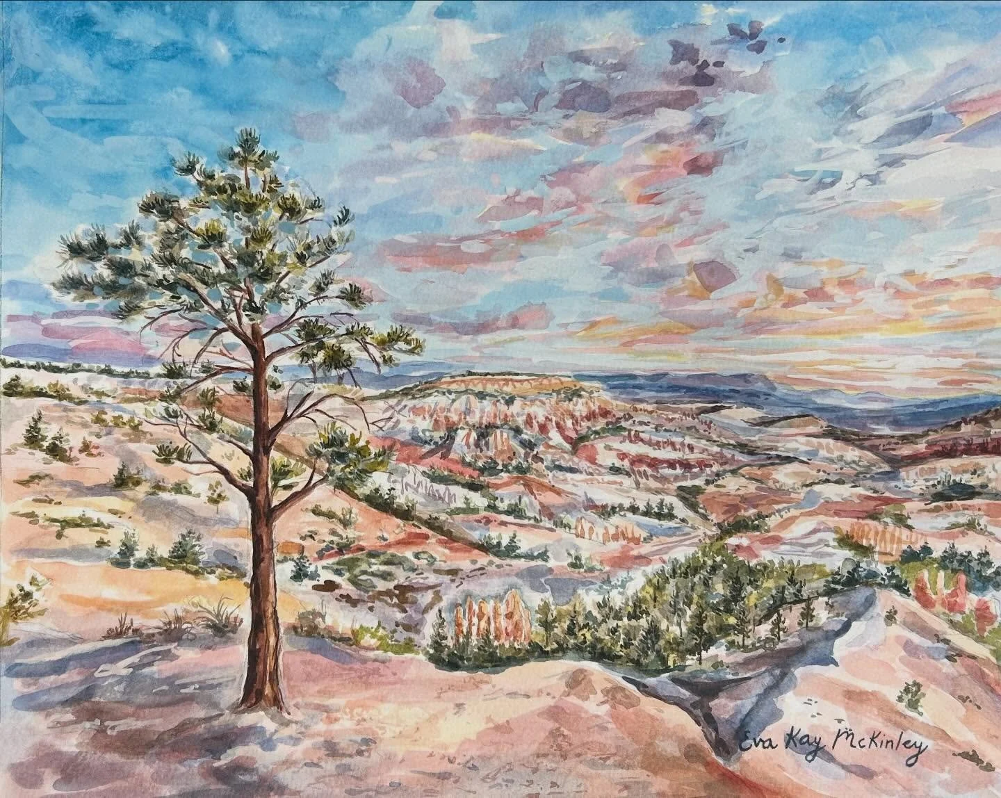 Sunsetting at Bryce Canyon National Park 💛 is the next addition to my growing National Park series! 

What&rsquo;s your favorite National Park? Drop a recommendation below and I&rsquo;ll consider adding it to my collection! 

Fine art prints availab