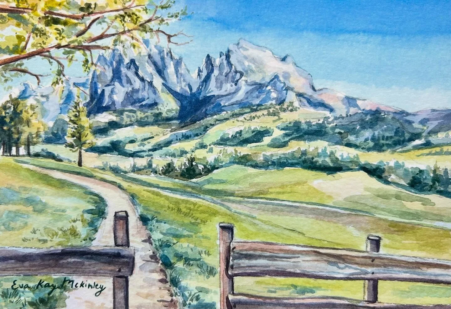 Path to the D O L O M I T E S 🏔️☀️

This was such a special commission to work on! I got to paint it right before my trip to Italy and then experience the beauty in person. 

If you are interested in leaning more about me painting a custom piece of 