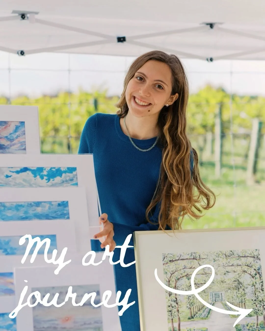 For all the new faces around here - here&rsquo;s a little of my story. 🫶🏻Happy to also answer any questions that you&rsquo;d like to know!

Your local teenage artist and entrepreneur, 
💛 Eva Kay

#youngentreprenuer #teenbusinessowner #storybehinds