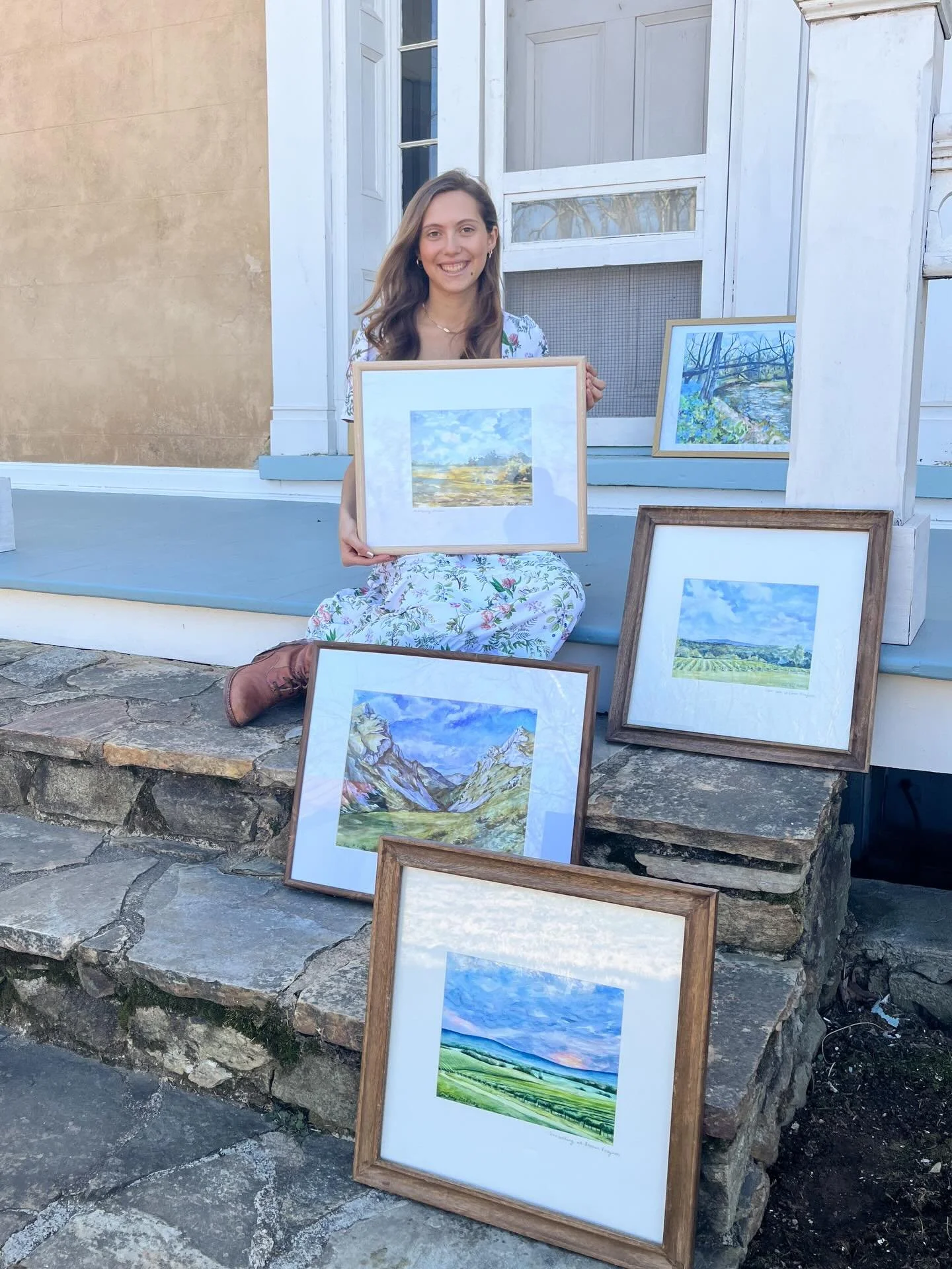 So very excited for Art in the Burg this Saturday! Come stop by in Middleburg and shop beautiful handmade gifts and artwork. There are a lot of lovely vendors and fellow artists coming 💕.

I&rsquo;ll also be selling at Greenhill Vineyards for their 