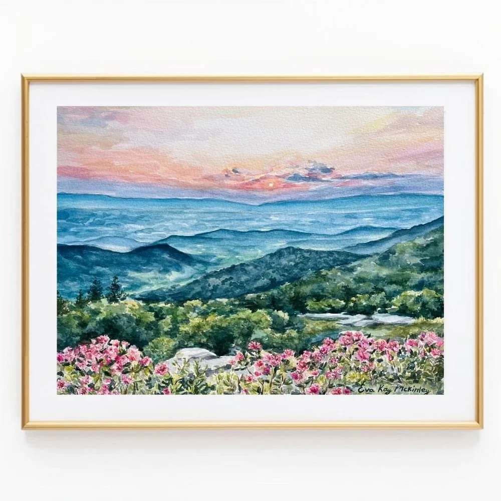 Rose Azaleas at Shenandoah National Park