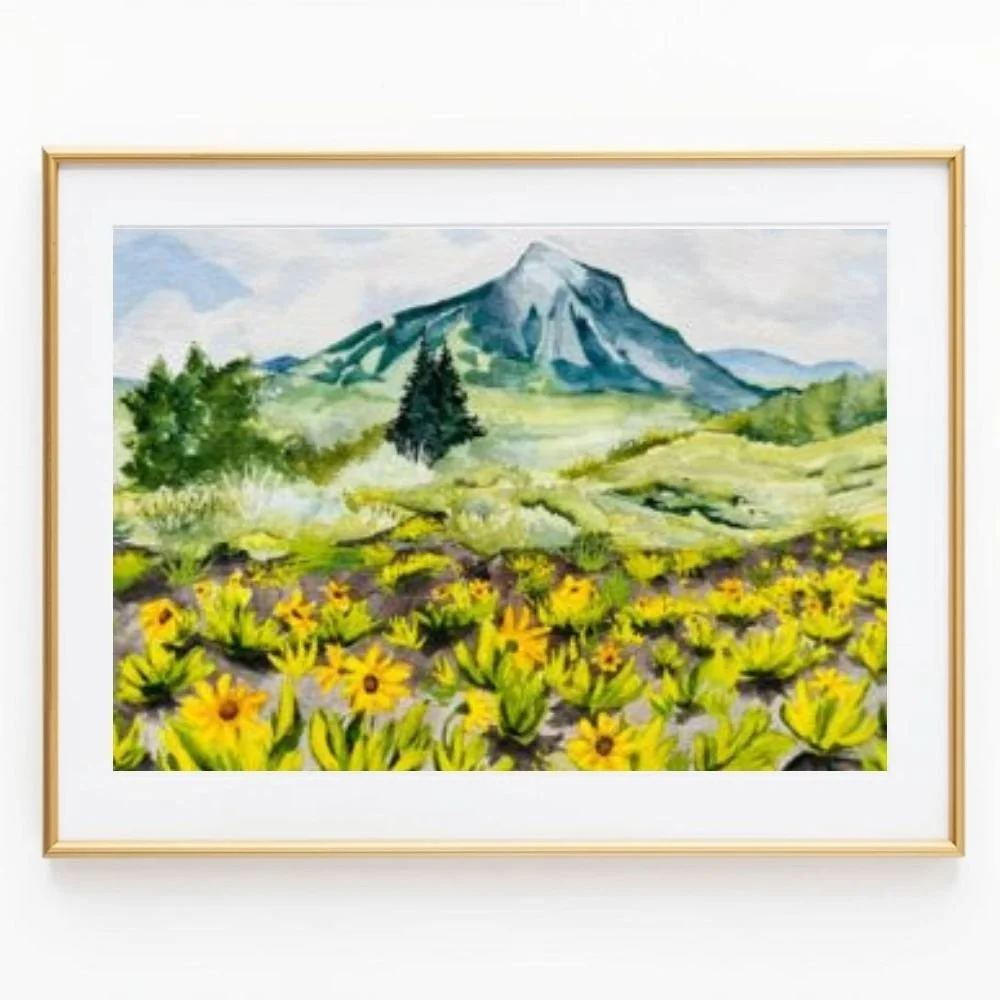 Wildflowers at Crested Butte Print.jpg