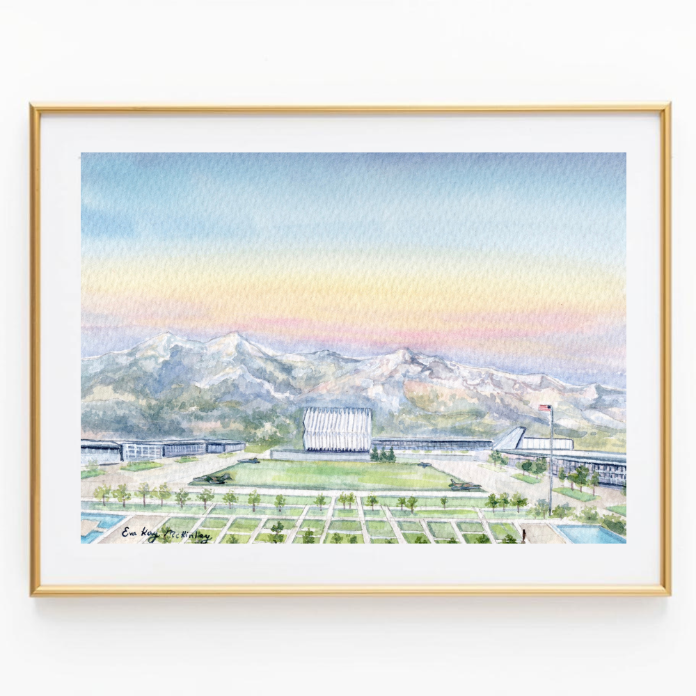 The United States Air Force Academy Terrazzo