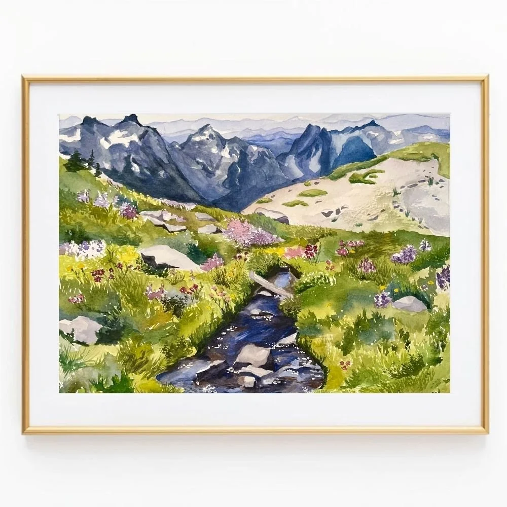 Wildflowers at Mount Rainier