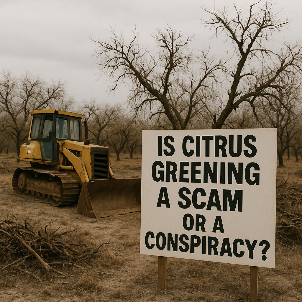 Citrus Greening: A Real Crisis or a Sinister Plot? The Scenarios That Could Make It a Scam