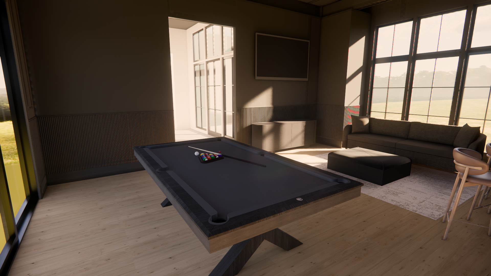 The Clark House Club Room