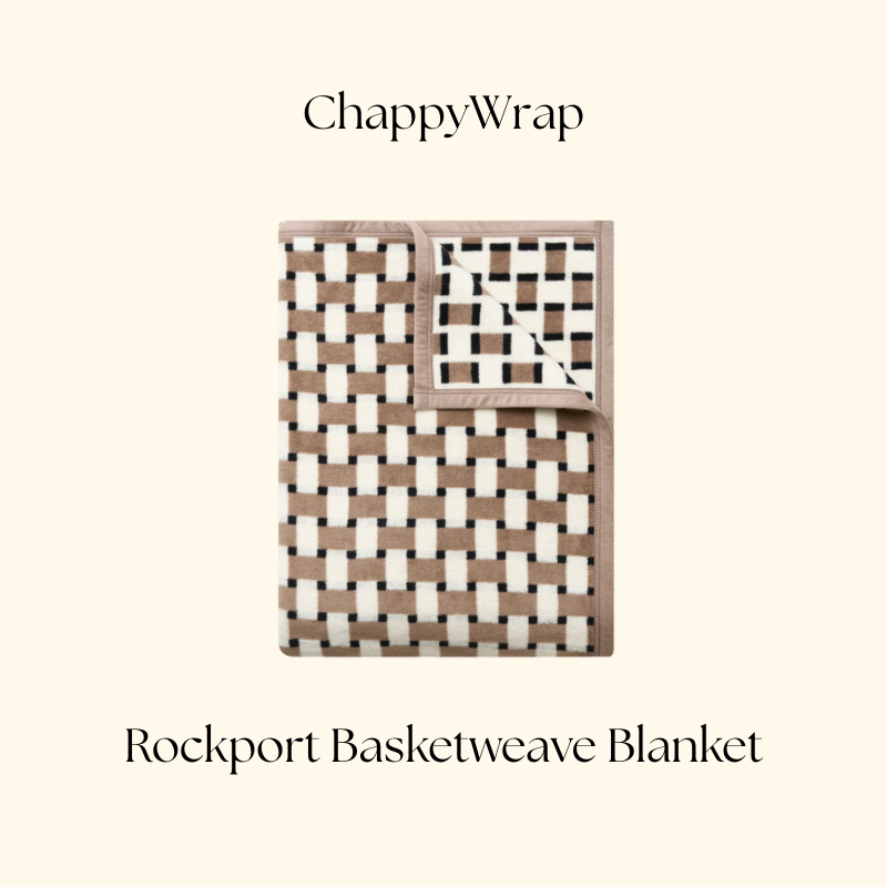 ChappyWrap Rockport Basketweave Blanket