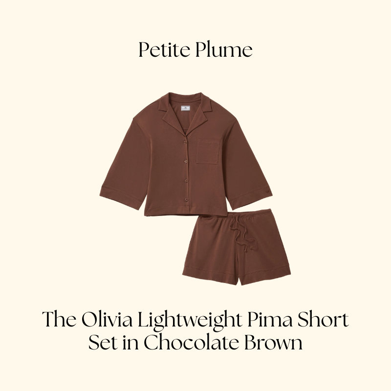 Petite Plume Olivia Chocolate Brown Set