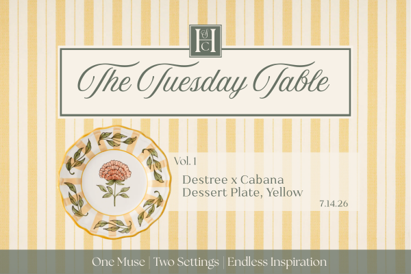The Tuesday Table | Vol. 1