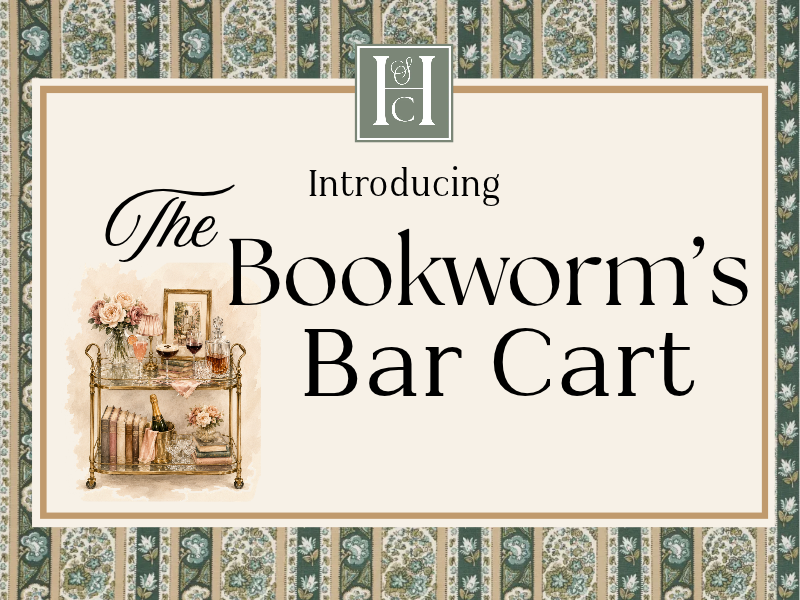 The Bookworm’s Bar Cart