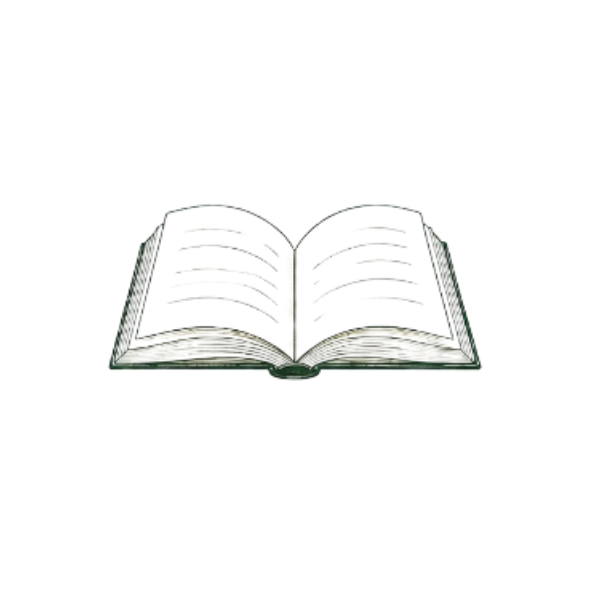 Open hardcover book with pages and sticky notes, placed on a flat surface.