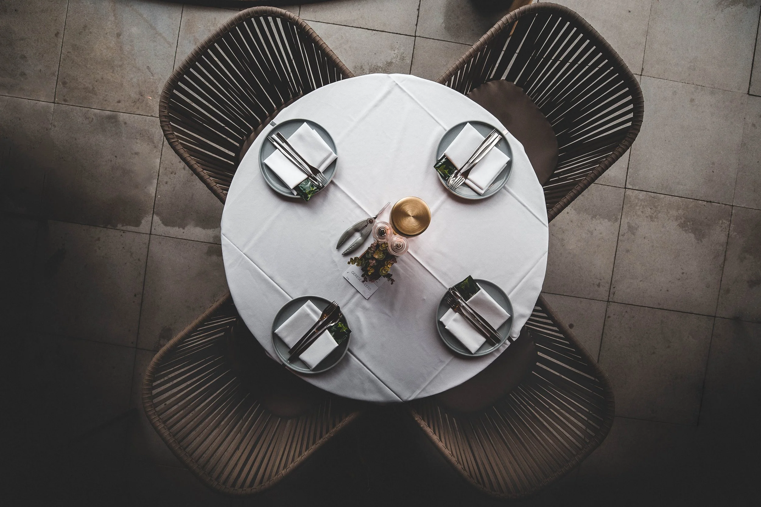 Hotel gent restaurant terasse