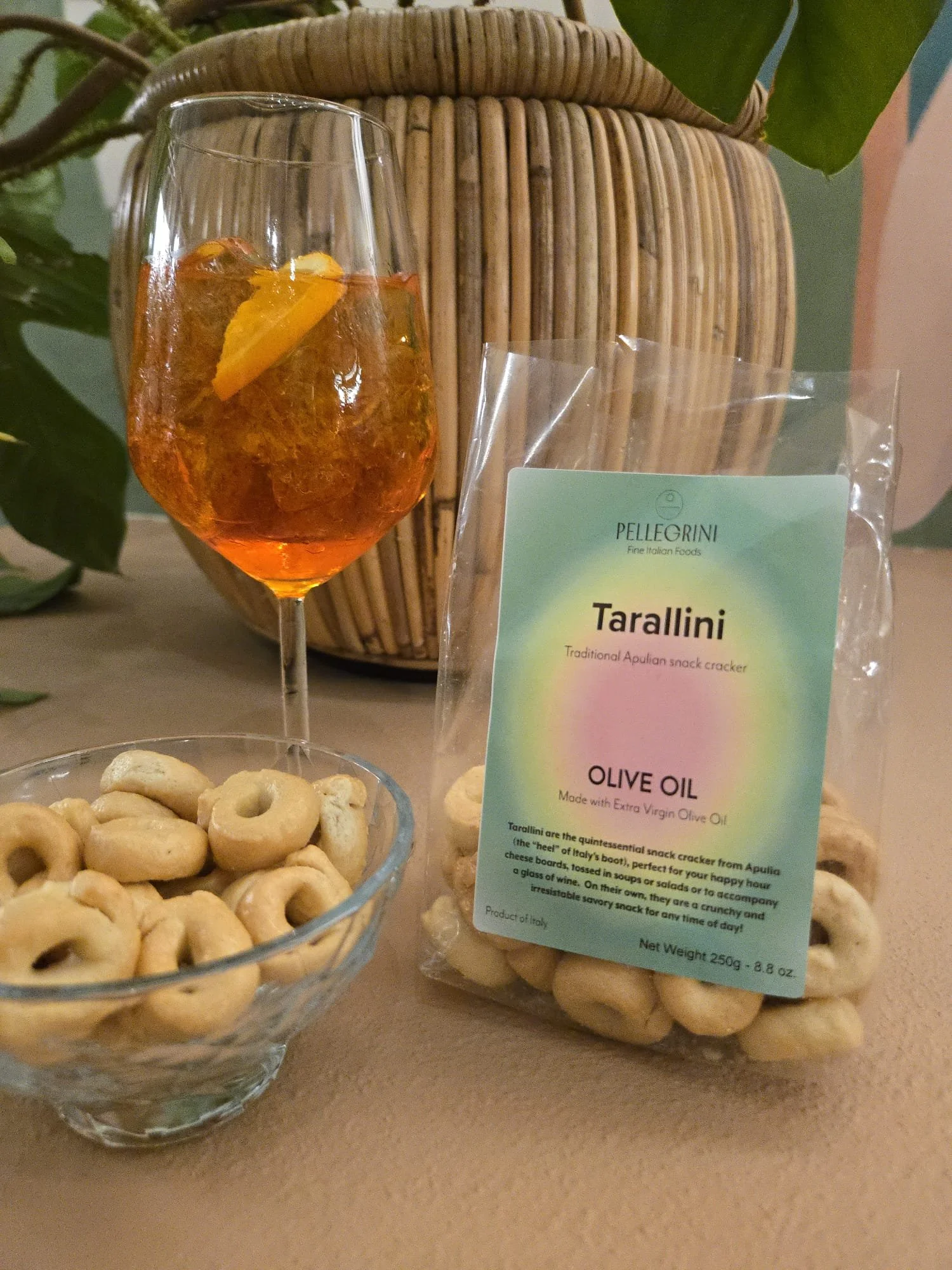 Olive Oil Tarallini Italian Crackers