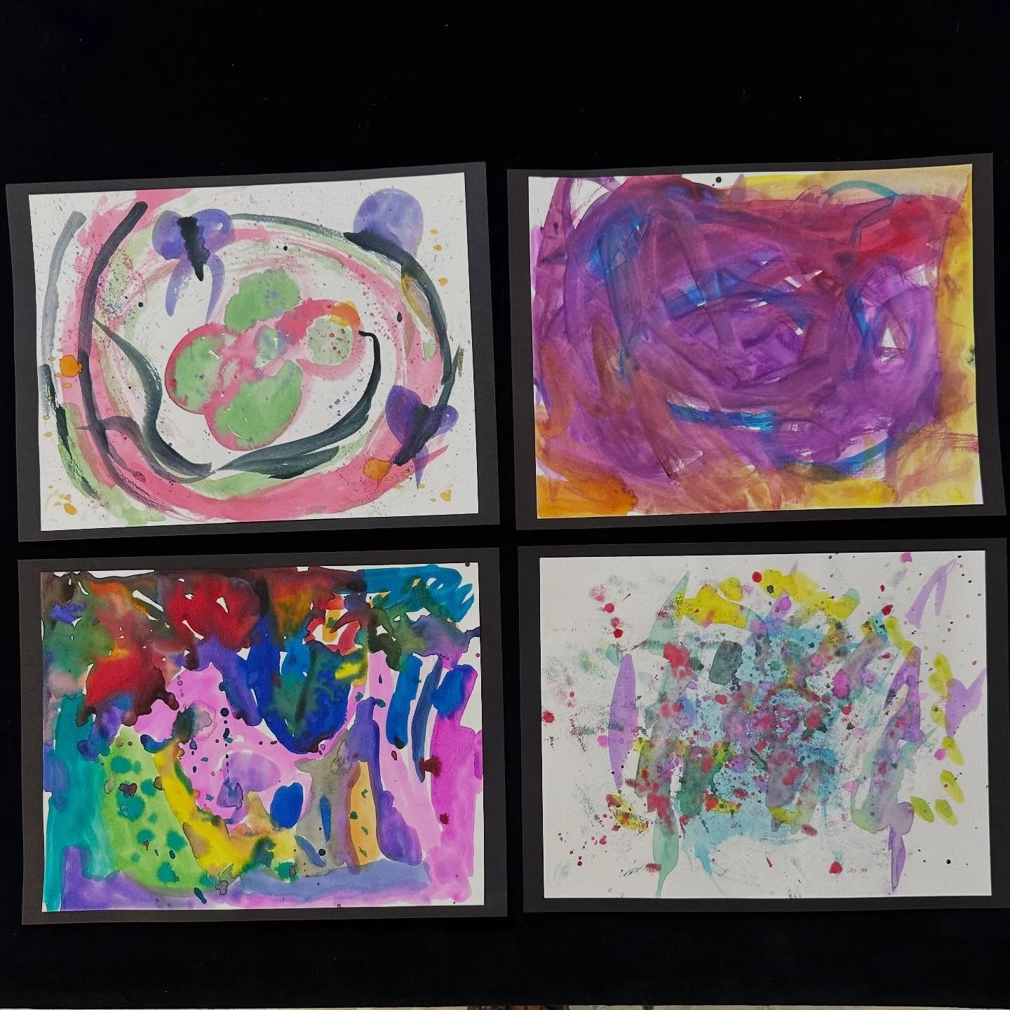 We&rsquo;ve taken a deep dive into learning all about Kandinsky these past few weeks in art. Last week we learned about synesthesia - where one&rsquo;s brain &ldquo;hears colors&rdquo; &amp; &ldquo;sees sounds.&rdquo; 
All of my students painted to t
