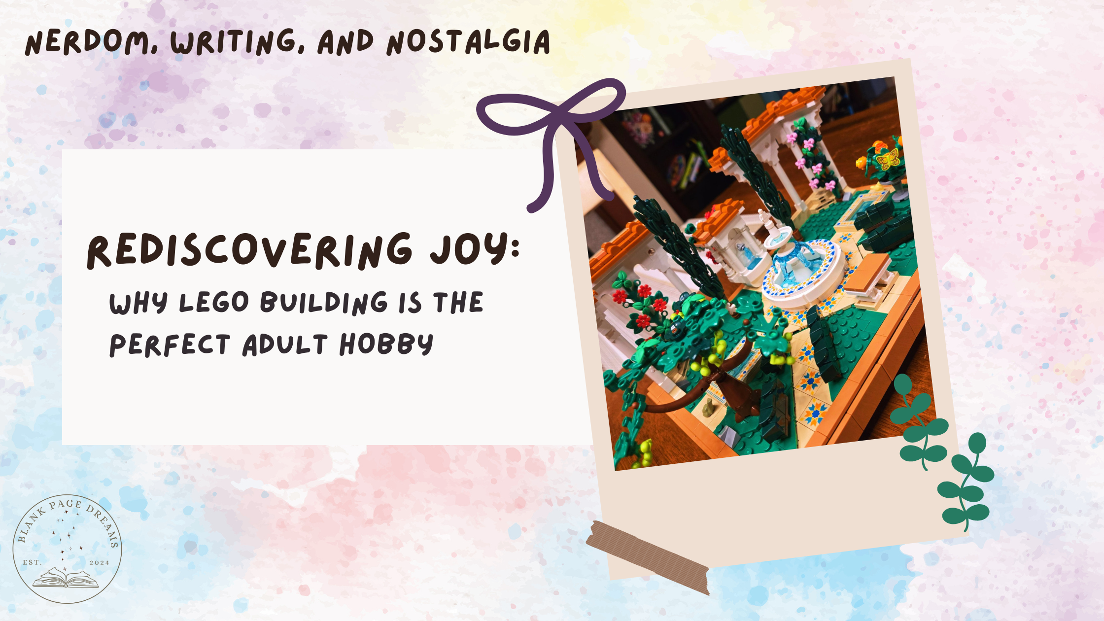 Rediscovering Joy: Why LEGO Building Is the Perfect Adult Hobby
