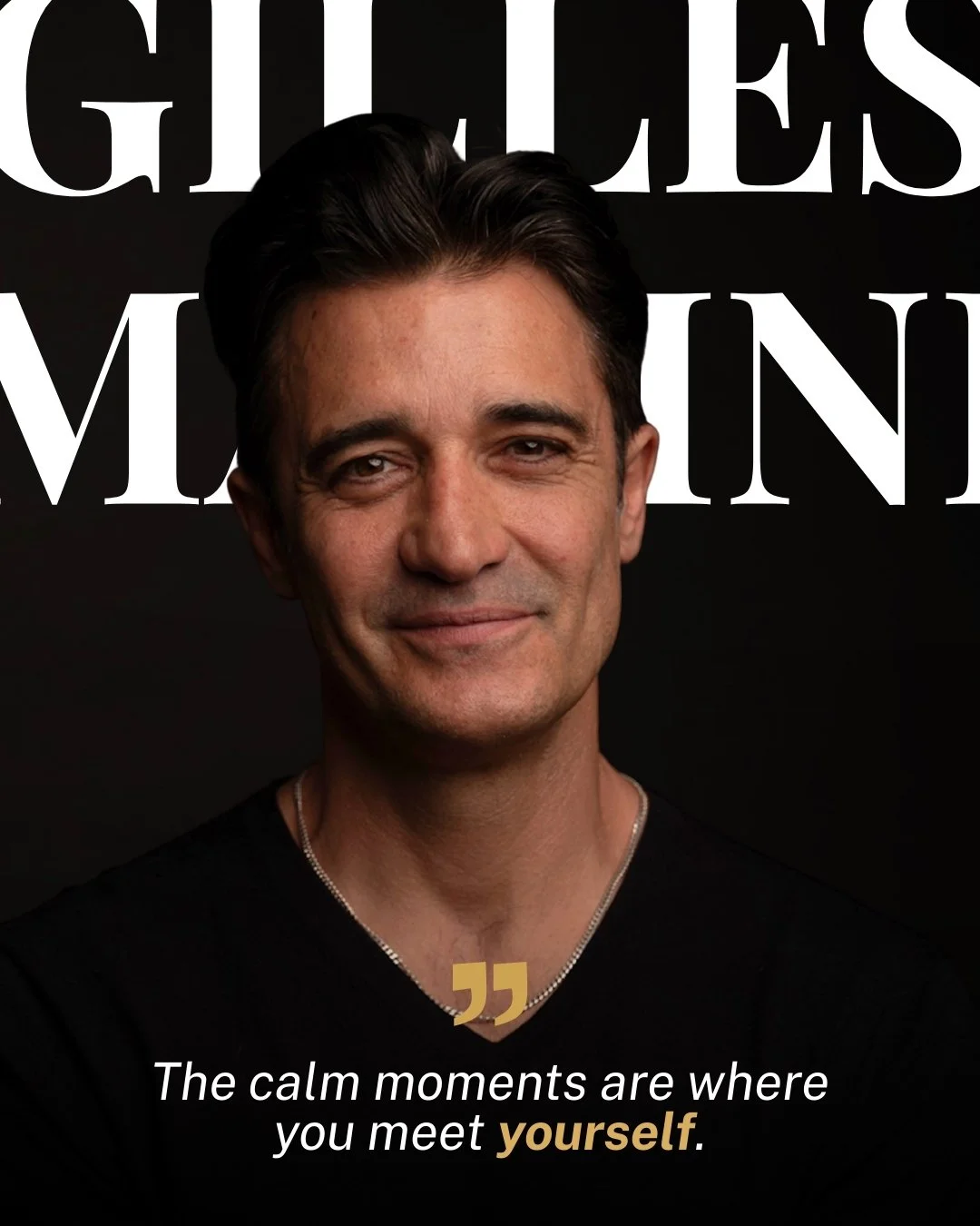 The calm moments are where you meet yourself.

Not the red carpets.
Not the noise.
Not the performance.

For Gilles Marini, ageless living shows up in the quiet rituals. Family. Presence. Stillness. The space where you reconnect with who you are when