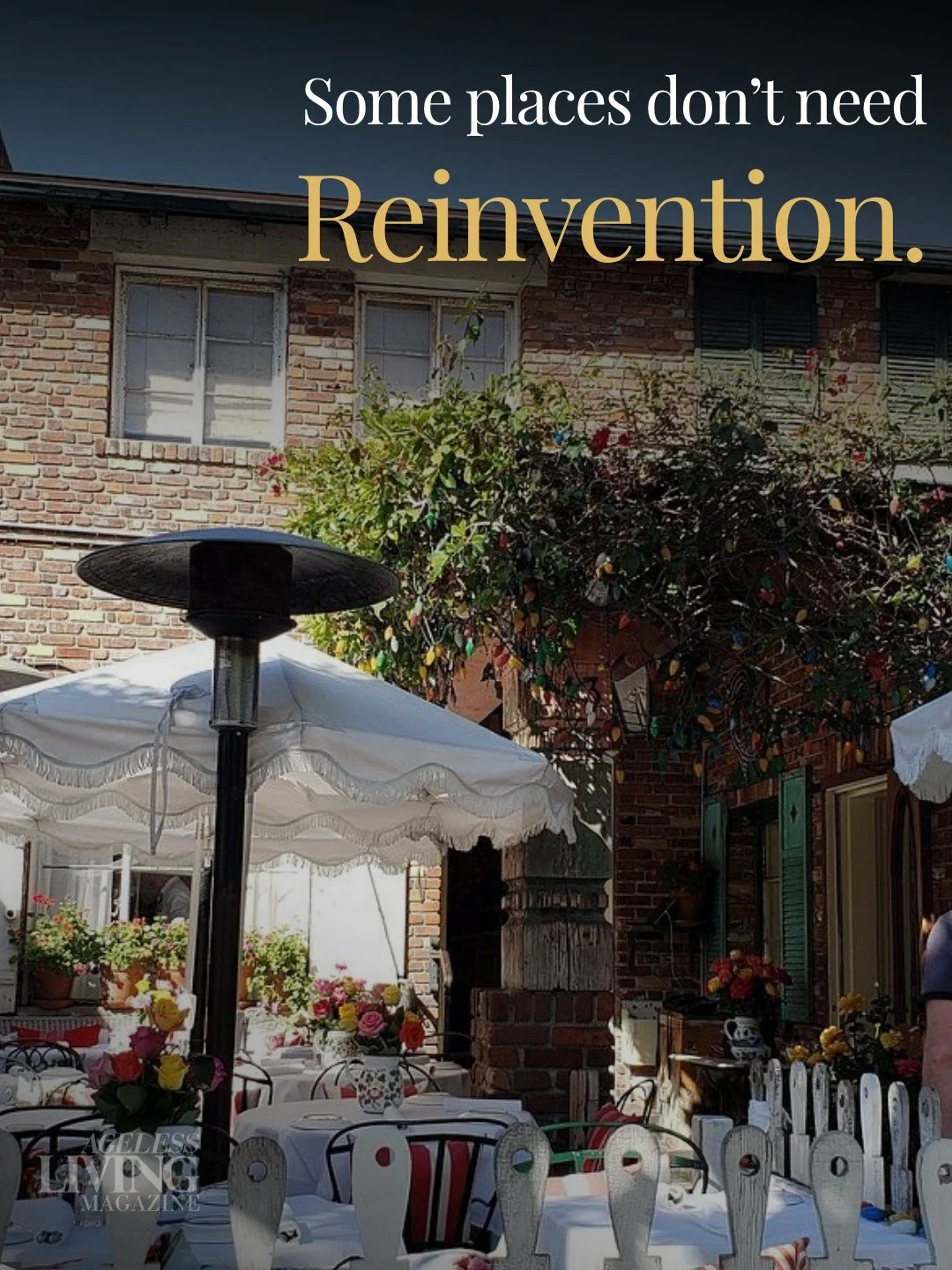 A sense of place still matters

In Los Angeles, where reinvention is often treated as currency, The Ivy Restaurant in Beverly Hills holds its ground through familiarity, charm, and the discipline of staying true to itself. It remains one of those rar