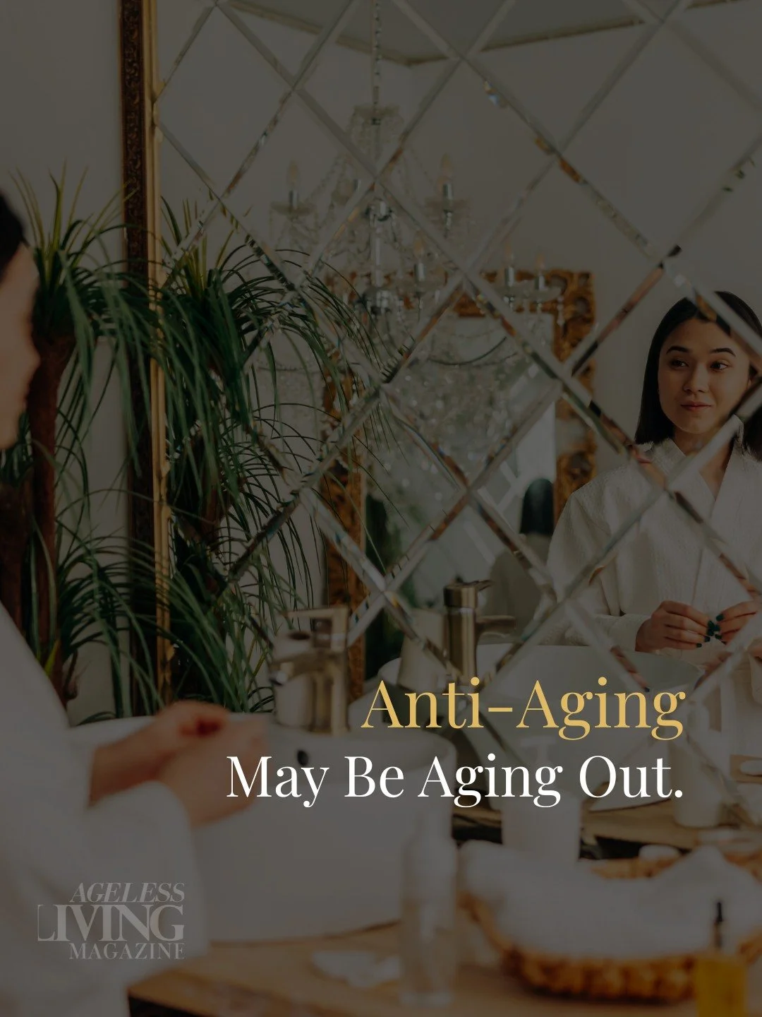 Anti-aging may be aging out.

A more sophisticated beauty conversation is replacing panic with strategy. Think long-term skin health, consistency, vitality, and choices designed to support the face rather than wage war against it.

The future of beau