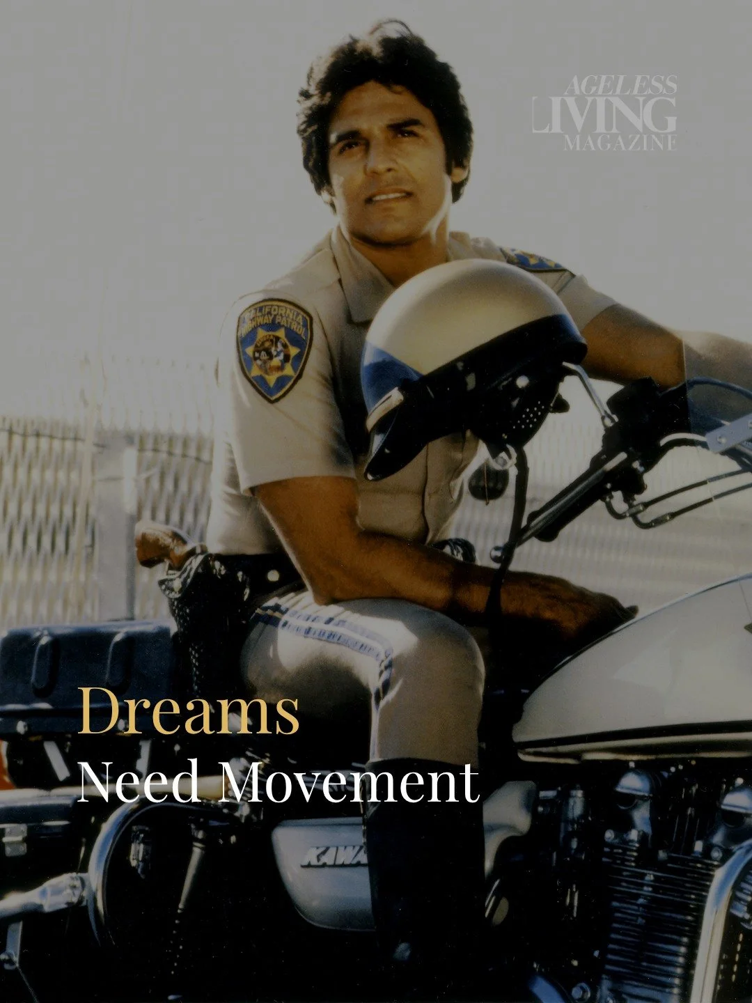 Before the motorcycle, there was a bicycle.

Long before Erik Estrada became one of television's most recognizable faces, he was riding a five-speed bicycle across Los Angeles to auditions, carrying little more than ambition and the belief that somet