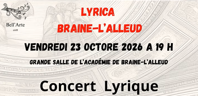 Concert Lyrique 'Bell'Arte' 2026